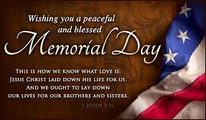 Good Morning And Happy Memorial Day Weekend May 24 2020 Presbyterianchurchwestsalem Com